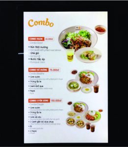 Menu điện tử